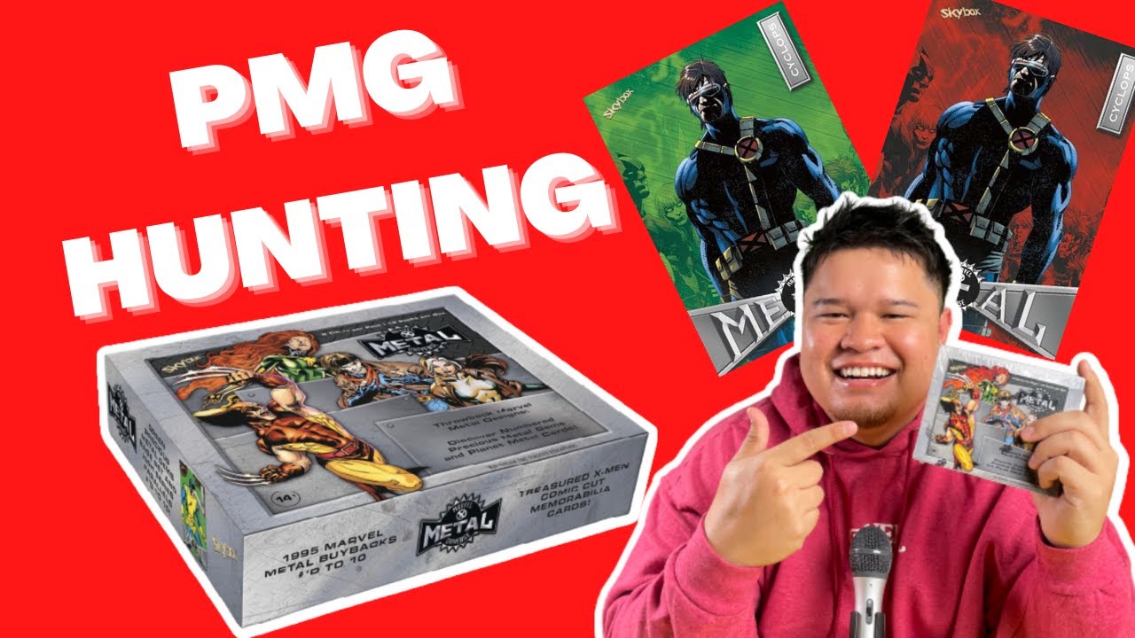 Marvel X-Men Metal Universe Box Opening || PMG Hunting