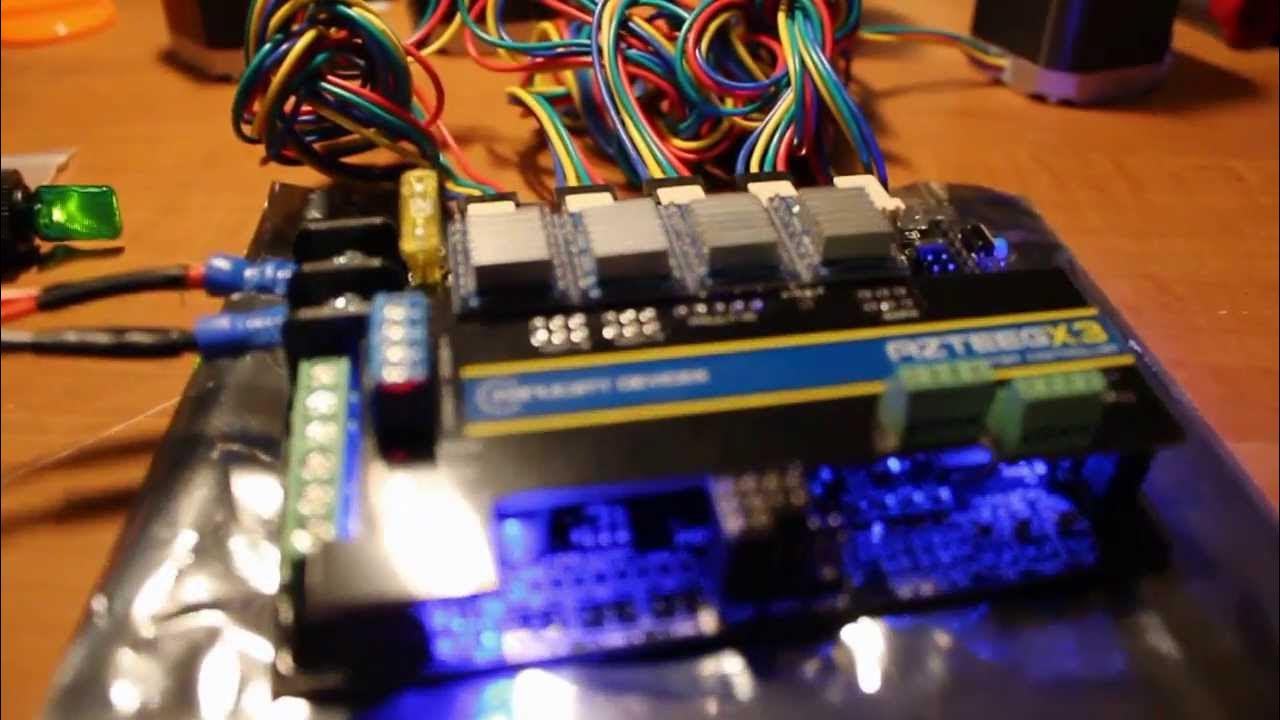 Azteeg X3 First Power YouTube