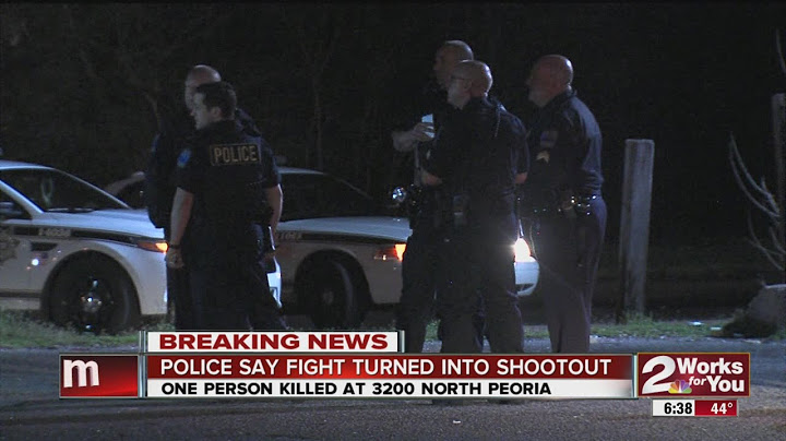 Man killed in shootout after altercation outside north Tulsa bar