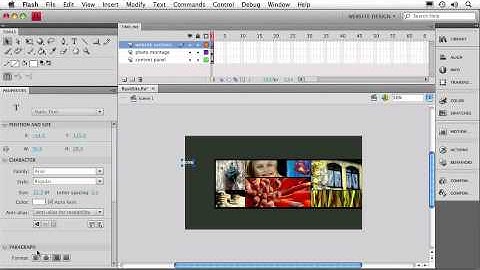 How to Add Text Adobe Flash