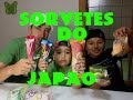 SABORES DIFERENTES DE SORVETES NO JAPAO