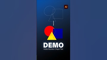 The Shaper Tool in Adobe Illustrator