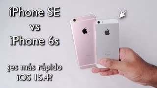 iPhone SE 1 (2016) vs iPhone 6s SPEEDTEST en ESPAÑOL 2022 iOS 15.4 vs iOS 14.4.2 2022 - RUBEN TECH !