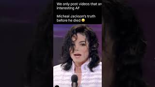 Michael Jackson’s Speech show how pure and thoughtful he was 🥀 He never misses to reply Ily to fans