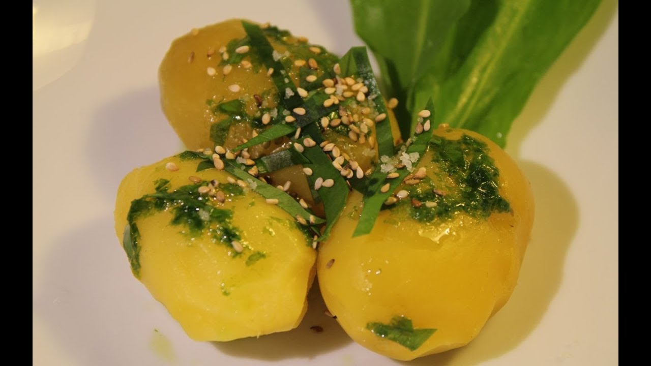 Bärlauch-Kartoffeln Rezept -- Der Bio Koch #463 - YouTube