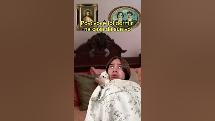 Pov: você foi dormir na casa da sua vó
