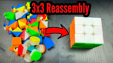 HOW TO TAKE APART AND REASSEMBLE A 3X3 (V2)