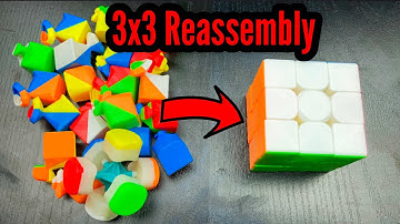 HOW TO TAKE APART AND REASSEMBLE A 3X3 (V2)