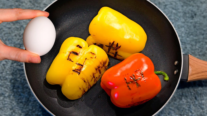 Just dip the bell pepper in the egg and you will be amazed! The simplest and delicious recipe!