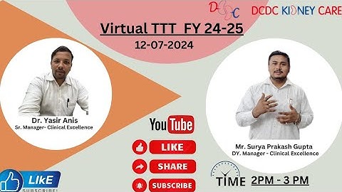 #DCDC_Virtual_TTT_sessions #dcdc #ttt #nabh #dialysis