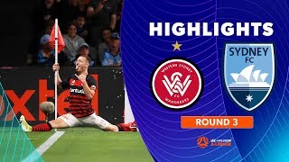 Highlights: Western Sydney Wanderers FC 1-0 Sydney FC – Round 3 Hyundai A-League 2019\/20 Season