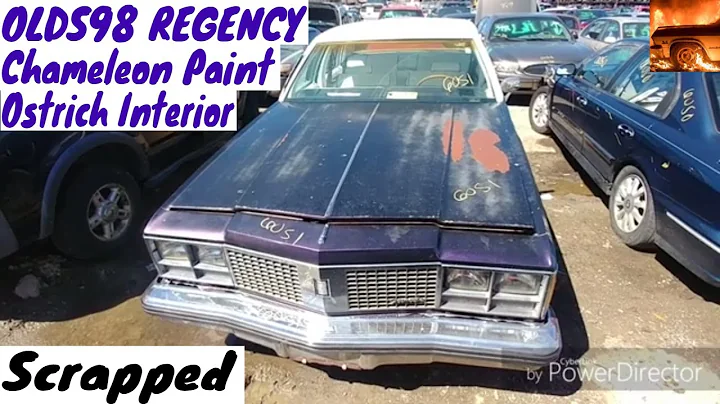 1978 Oldsmobile 98 Regency Junkyard Find