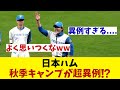日本ハム 異例の秋季キャンプを発表!?【野球情報】【2ch 5ch】【なんJ なんG反応】