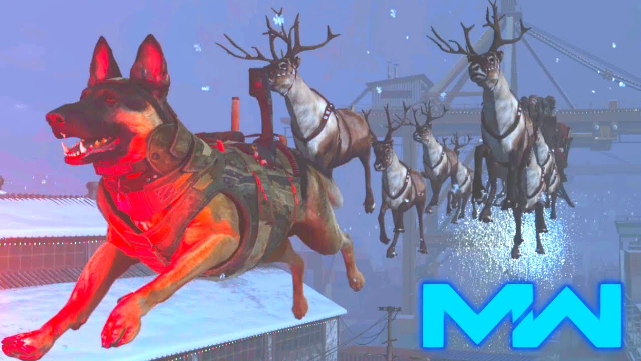 Modern Warfare: Riley the Red-nosed Reindeer EASTER EGG!