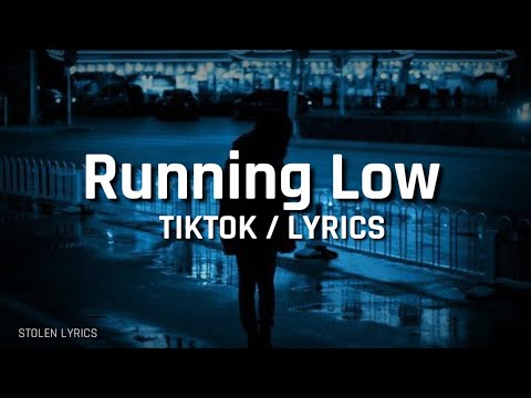 Running Low (Lyrics) | Kieran Alleyne | tiktok song | running low lyrics | blackpink | slowed | bts