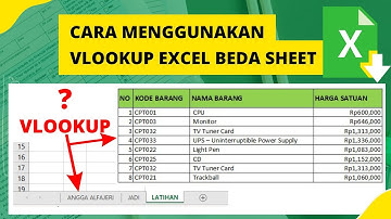 Cara Menggunakan Vlookup Excel Beda Sheet Sekali Praktek Langsung Bisa