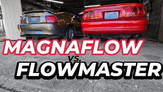 Flowmaster vs. Magnaflow - 3.8 Mustang