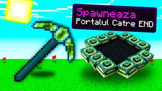 Minecraft Dar Pickaxe-ul Spawneaza Structuri...