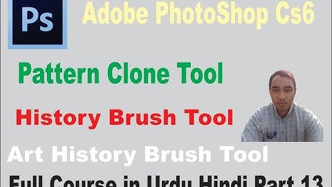 Adobe PhotoShop Part 13| History Brush Tool | Art History Brush Tool | Pattern Clone |BasicIT School