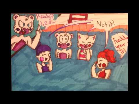 fnaf-sl-comic-dub-pool-party-((-comic-by-dɪᴀᴢɪ-kᴏɪx-))