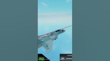 Testing the custome air break on themadvlupen su-33 flanker tutorial in plane crazy