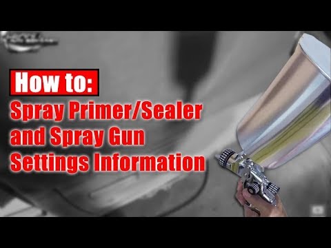 How-To Spray Primer/Sealer