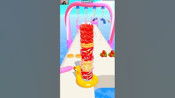 Pancake Run Gameplay Level 57 || #shorts #pancakerun