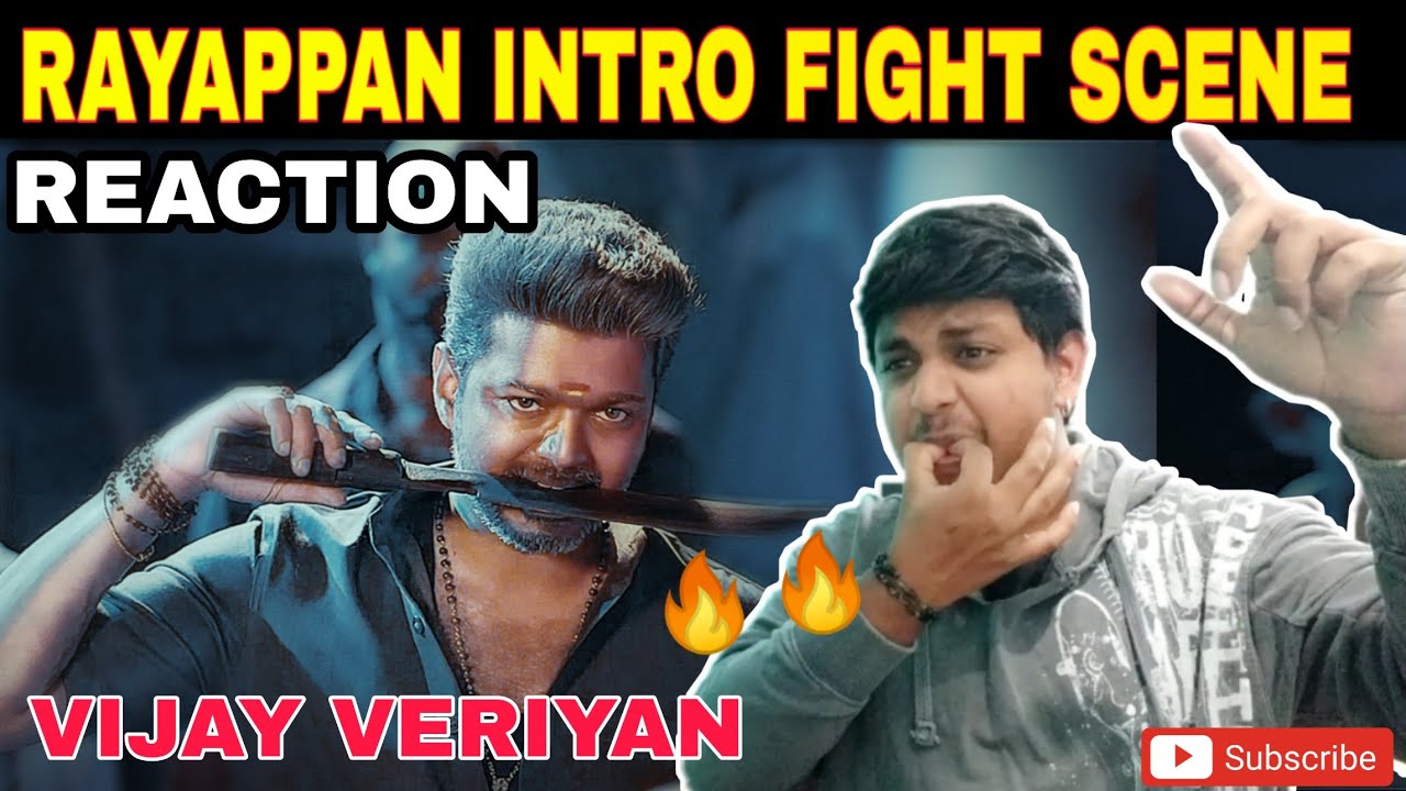 Bigil Rayappan Mass Intro Fight Scene Reaction | Thalapathy Vijay | Bigil Scene Reaction | Bigil |