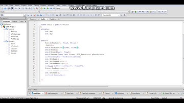 Arkanoid in C++ (progress video 1)
