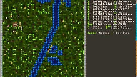 Dwarf fortress 2012 guide/playthrough/tutorial part 7 Finaly started playing!