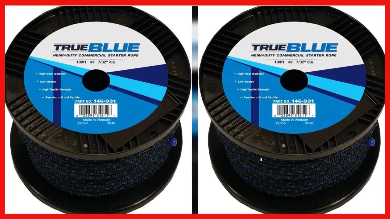 Reliable Starter Rope Replacement for Lawn Mowers and Outdoor Tools