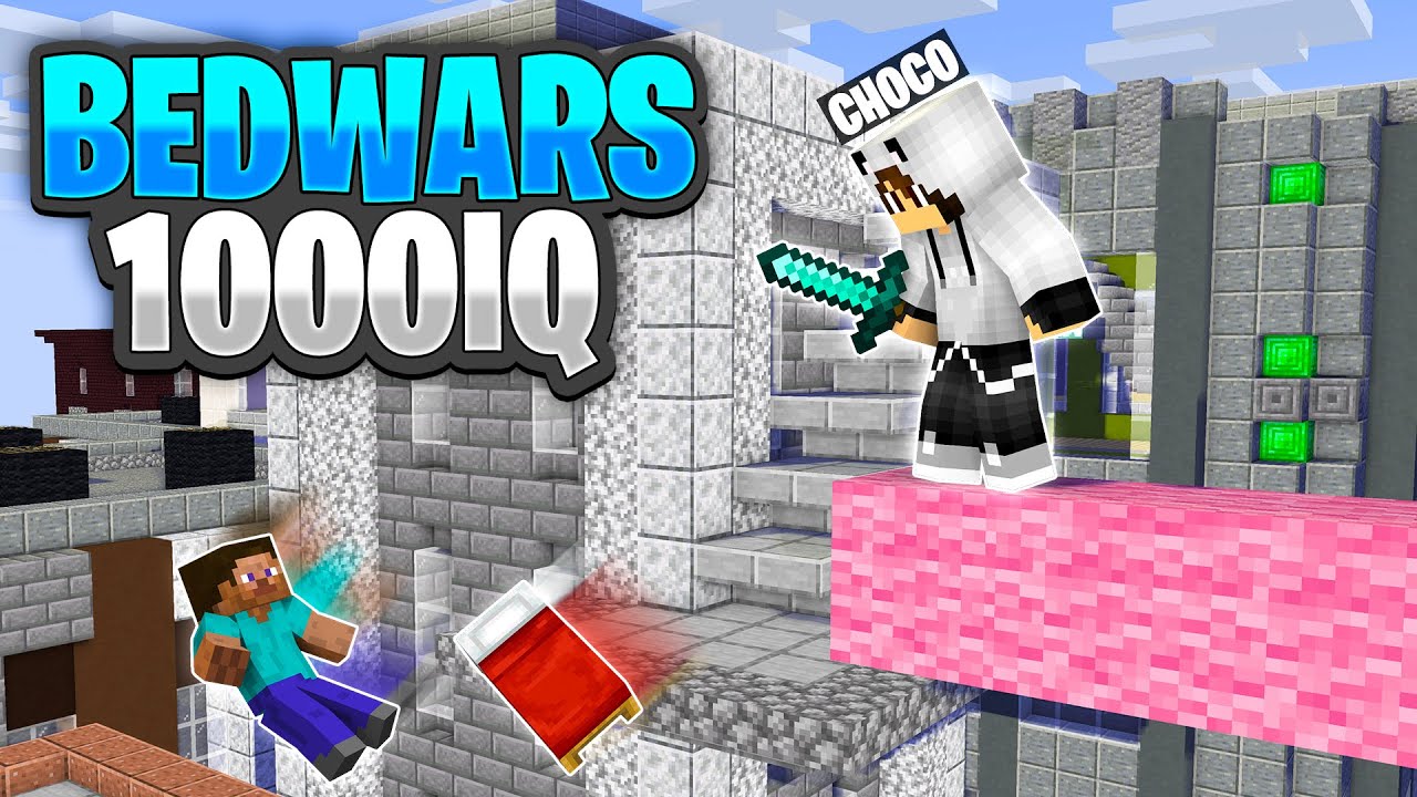 1000IQ Bedwars Plays Minecraft Bedwars Pro Moments YouTube