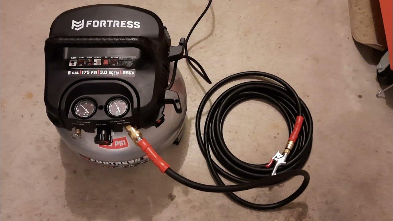 Fortress Air Compressor review. YouTube