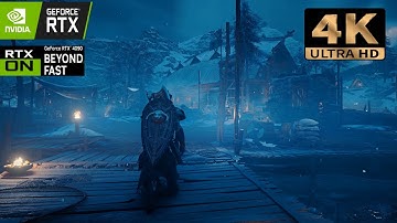 4K Assassins Creed Valhalla - Ray Tracing - Ultra Graphic Settings - RTX 4090 - 2023