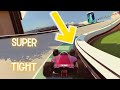 Trackmania very optimized short tech map