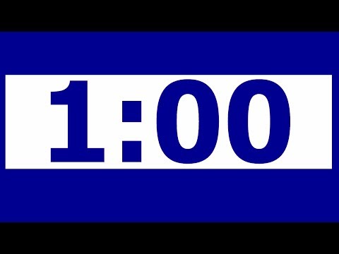 1 Minute Countdown Timer with Alarm