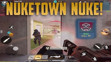 *INSANE* NUKE on NUKETOWN! - Call of Duty Mobile Gameplay