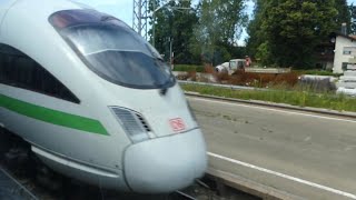 Premiere im Allgäu: Mitfahrt im ICE1209 von Augsburg nach Lindau