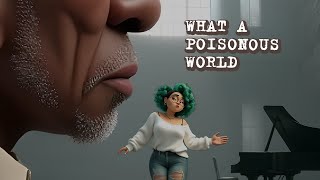 What A Poisonous World. 3D Animation Ai Music Video