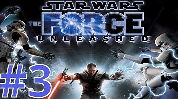 Star Wars: The Force Unleashed Walkthrough part 3 - Raxus Prime [No Commentary]
