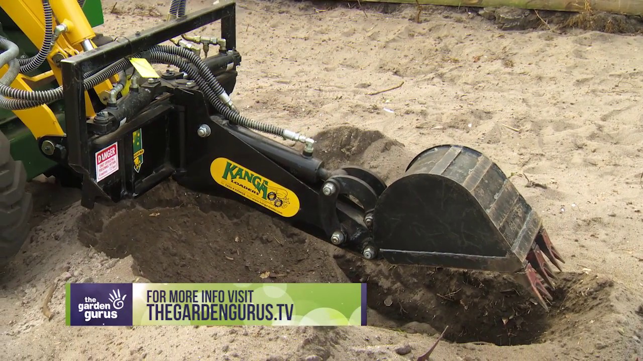 Kanga Ripper The Garden Gurus - Kanga Loader attachment: The Blade Ripper - YouTube