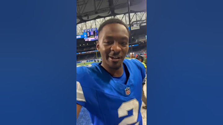 Hendon Hooker checks in after the Lions WIN | Detroit Lions #shorts