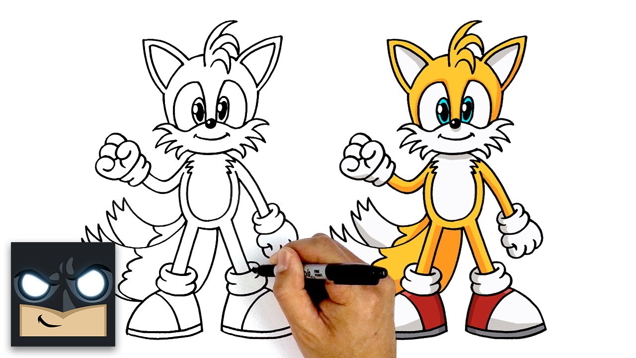 tutorial #desenho #draw #desenhando #sonic #tails