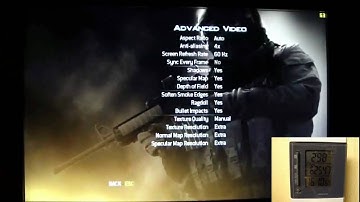 Intel Core i7 920 HT On/Off Comparison (Call of Duty: Modern Warfare 2)