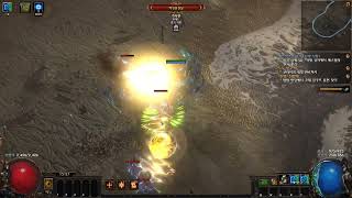 ball lightning -99% projectile speed + reverse Knockback test