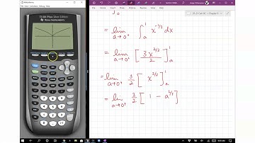 Section 8.8(B): Improper Integrals