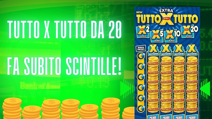 Gratta e Vinci con un eccezionale Extra Tutto X Tutto!