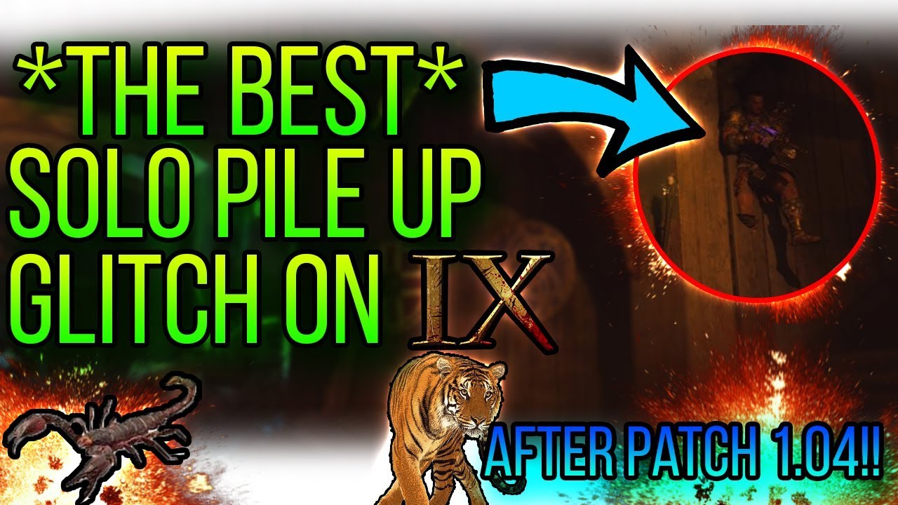 THE *BEST*  SOLO GLITCH ON IX AFTER PATCH 1.04!!(PATCHED)