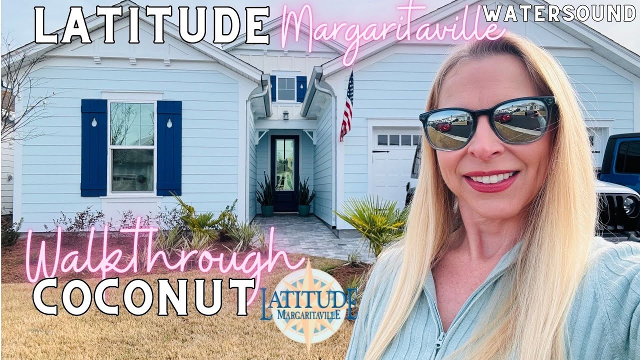 Coconut Walkthrough🏖️Latitude Margaritaville~55+ Community Panama City Beach Fl🏝️