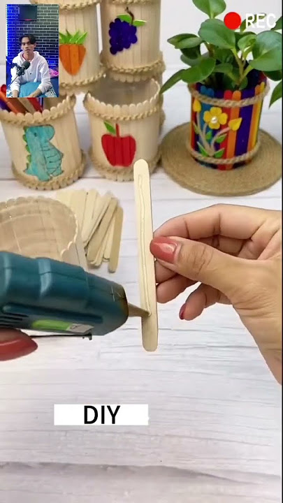 KREATIF MEMBUAT POT BUNGA #tutorial